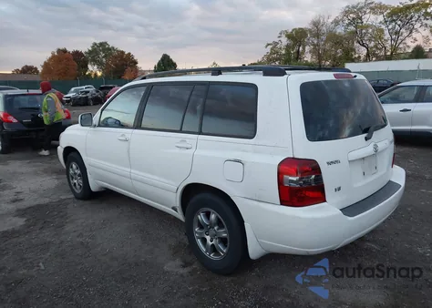 2004 Toyota Highlander V6 from USA, damaged, VIN JTEDP21A040019861